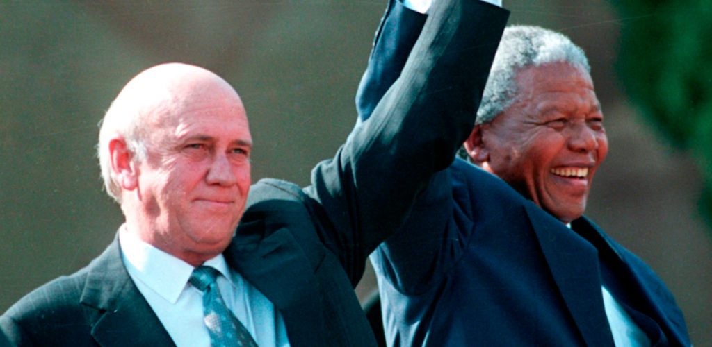 Frederik de Klerk el último presidente blanco de Sudáfrica
