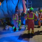 Muere una de las niñas que salieron volando en un castillo hinchable en la feria de Mislata (Valencia)